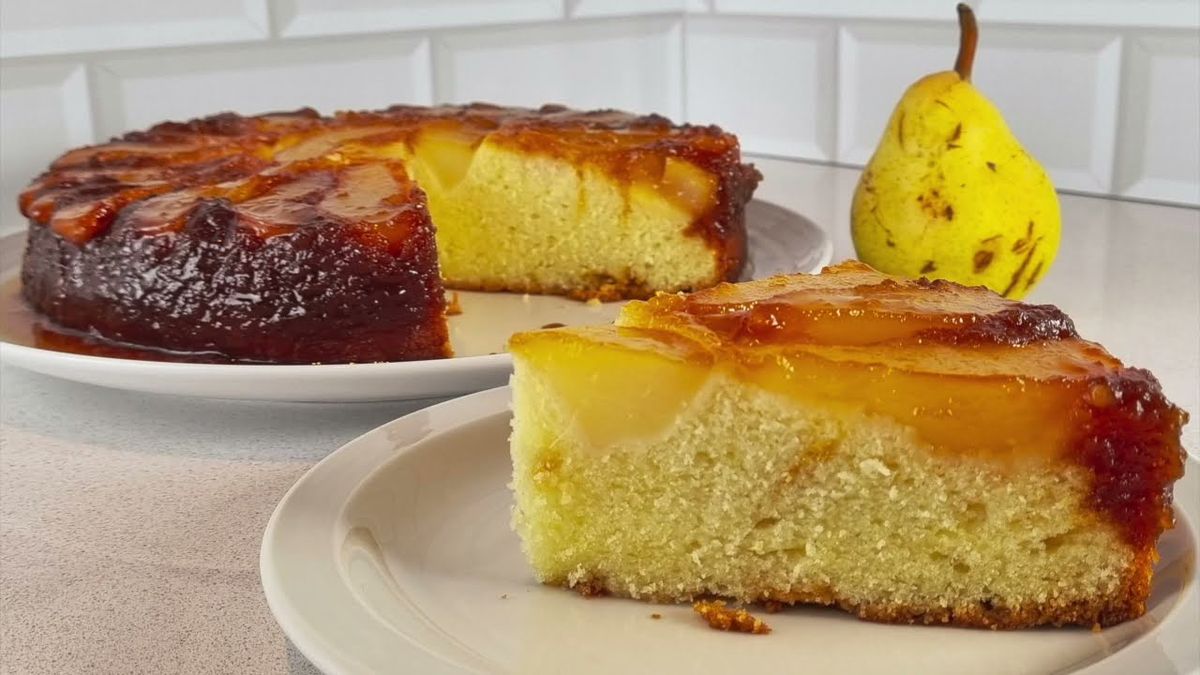 Recetas: torta de peras con 4 ingredientes y en 40 minutos. Recetas: torta de peras con 4 ingredientes y en 40 minutos.