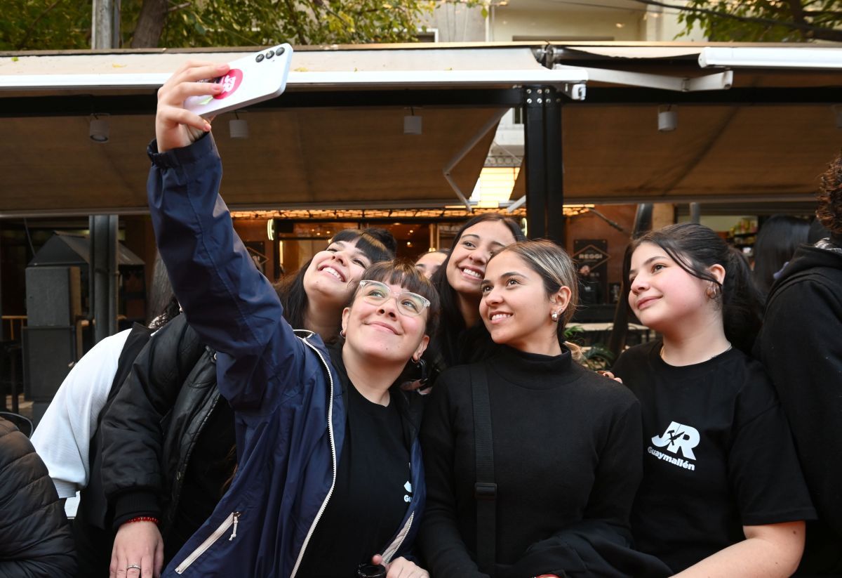 Jovencitas radicales de Guaymallén, en la Jovencitas radicales de Guaymallén, en la
