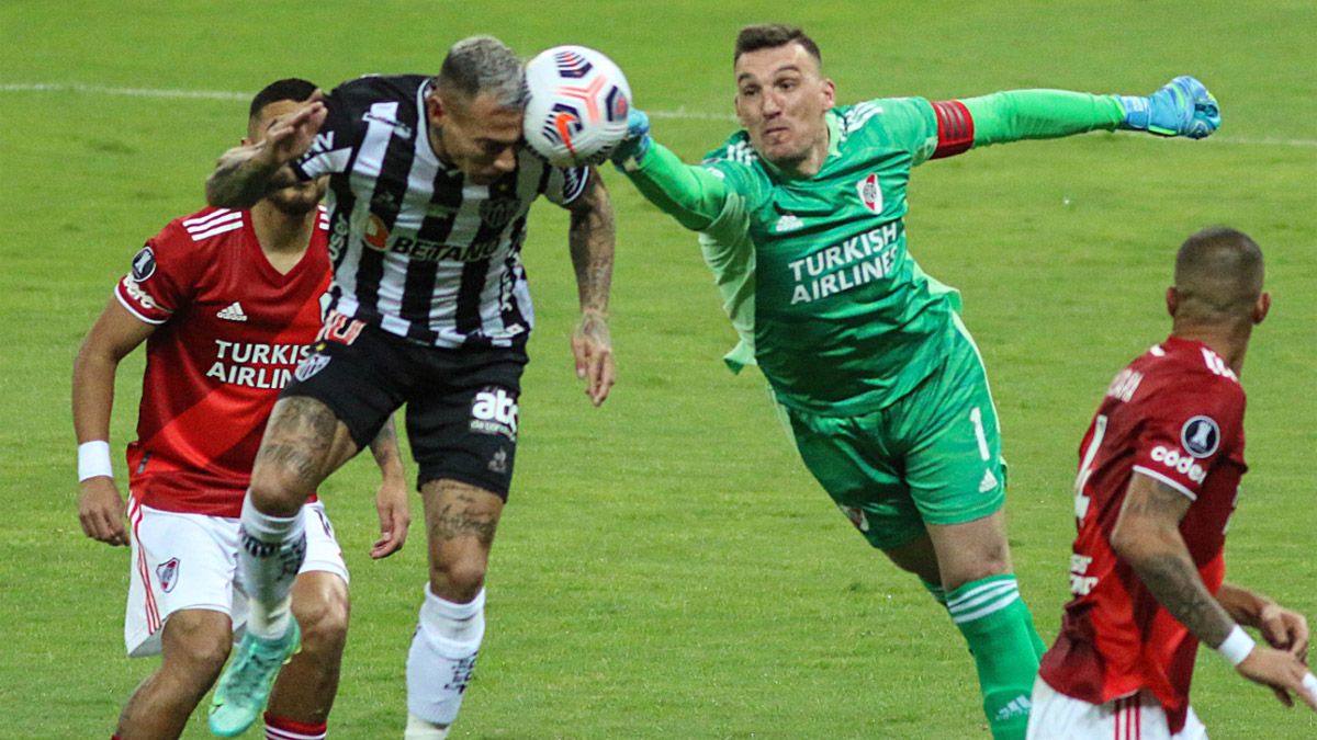 River fue goleado por el Mineiro y se despidió de la Libertadores