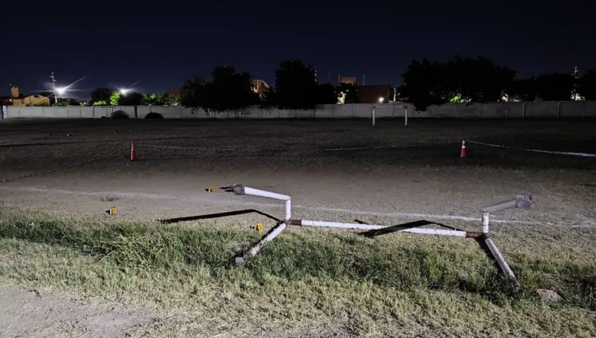 El peor final para un niño de 13 años: se le cayó un arco en la cabeza y lo mató
