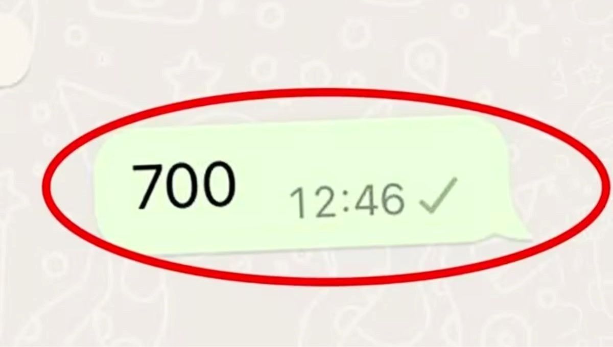 El número 700 pasará a ser un mensaje encriptado en WhatsApp