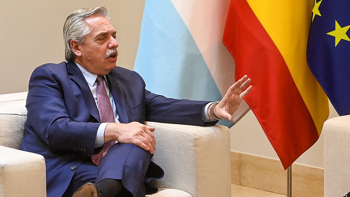 Los periodistas de España, Francia y Alemania pusieron mucho interés sobre las tensiones políticas entre Alberto y Cristina.