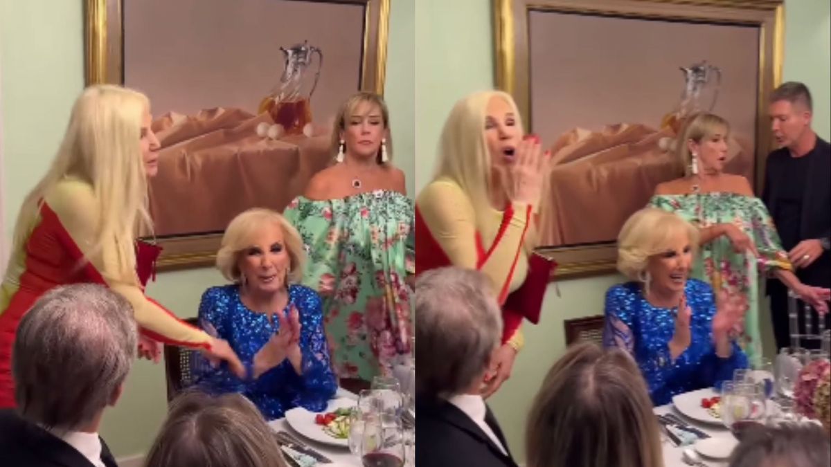 Susana sorprendió a Mirtha.&nbsp;