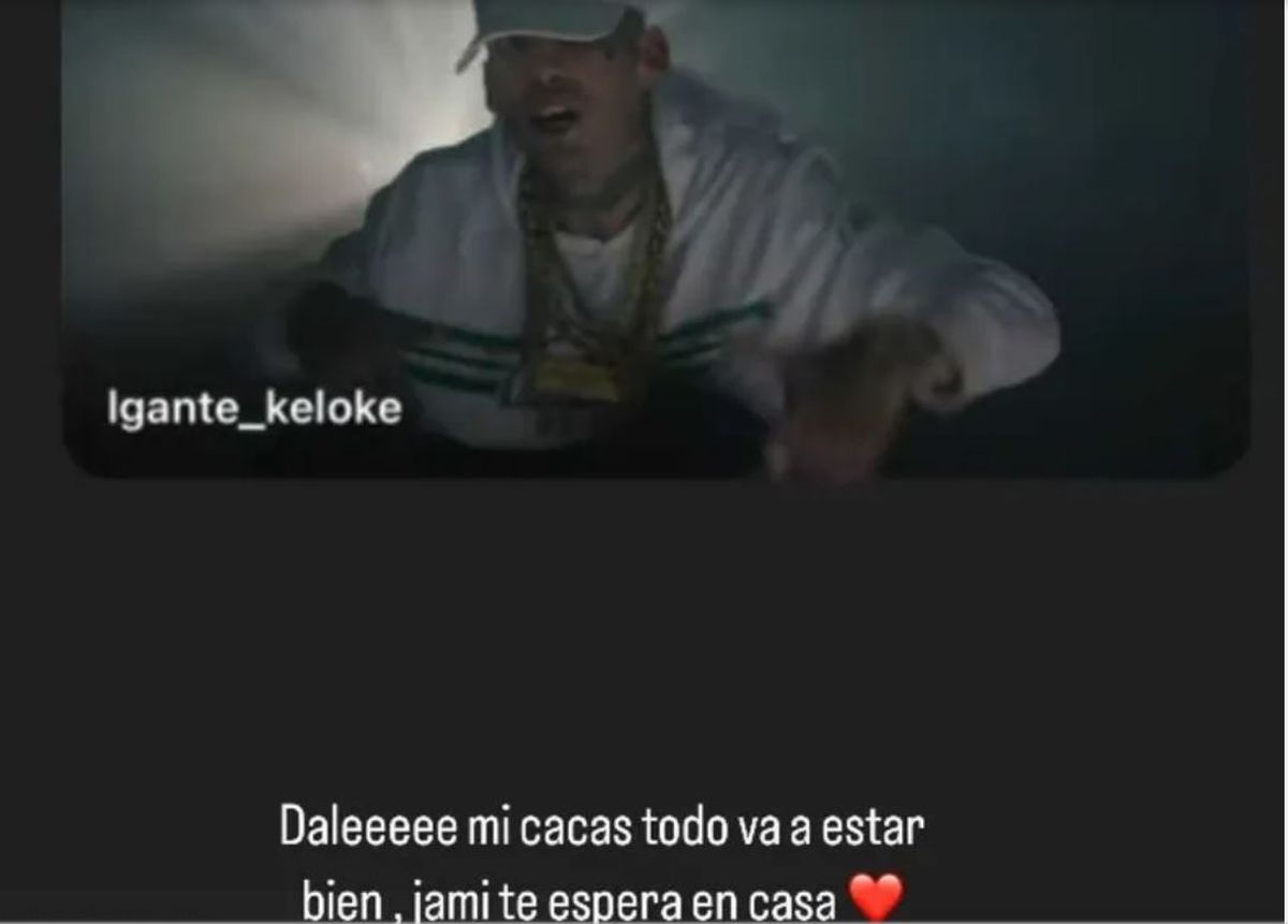 ¿Qué le dijo? Tamara Báez le dedicó un extraño mensaje a L-Gante tras su detención. ¿Qué le dijo? Tamara Báez le dedicó un extraño mensaje a L-Gante tras su detención.