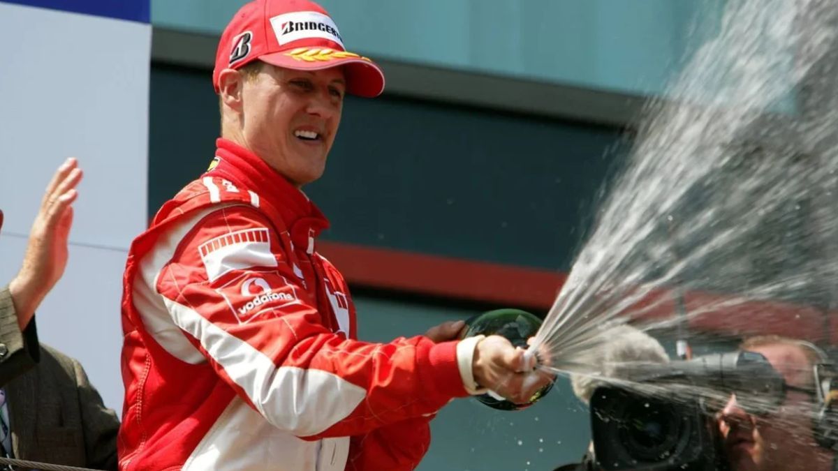 Michael Schumacher habría tenido su reaparición pública tras el accidente. 