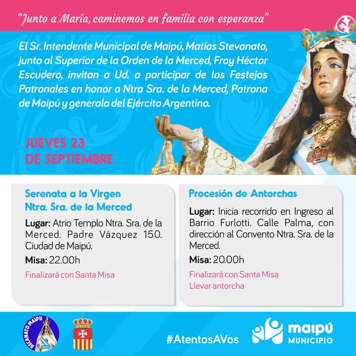 ¿Hay clases el 24 de septiembre en Maipú?