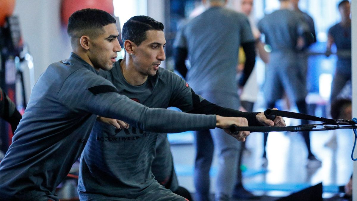 Ángel Di María se perderá el duelo de este domingo por un problema muscular.