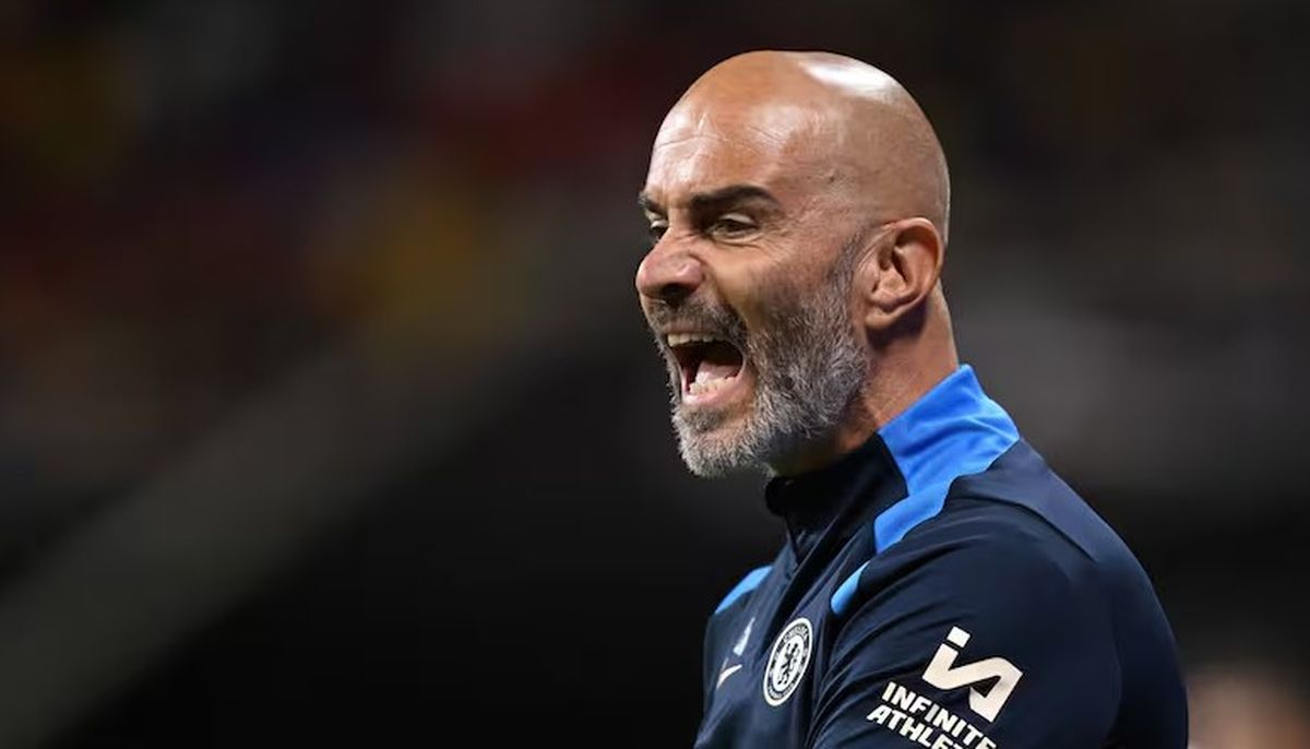 El técnico del Chelsea se enojó.