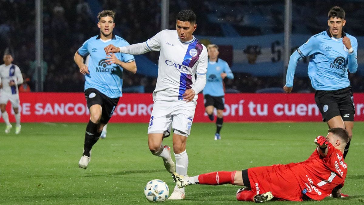 Godoy Cruz no pudo consumar su levantada y cayó frente a Belgrano, en Córdoba, por la Liga Profesional