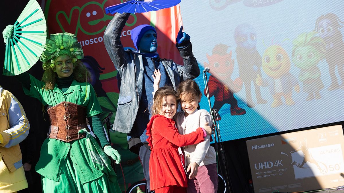 Las emociones tomaron protagonismo este domingo en el Día del Niño en Dalvian.