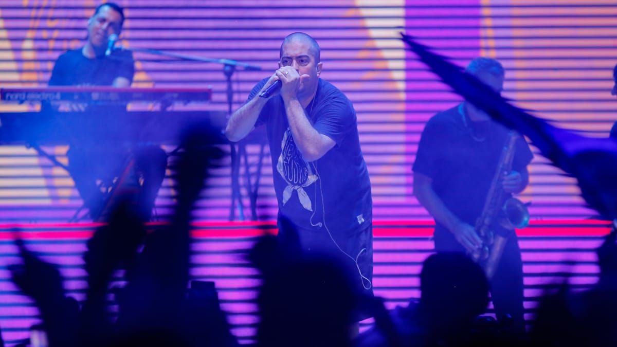 El recital tuvo lugar este sábado por la noche en el Arena Maipú. El recital tuvo lugar este sábado por la noche en el Arena Maipú.