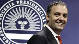 El jefe de Gabinete, Manuel Adorni.