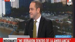 Un periodista sufrió un infarto