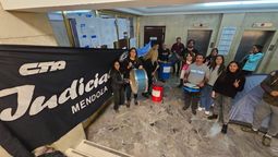 Las protestas de los judiciales afectaron el funcionamiento de las oficinas.