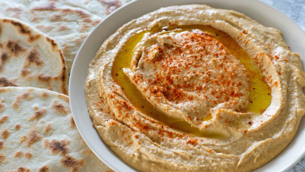 Recetas: hummus de garbanzos. Foto: gentileza fresasyaceite.