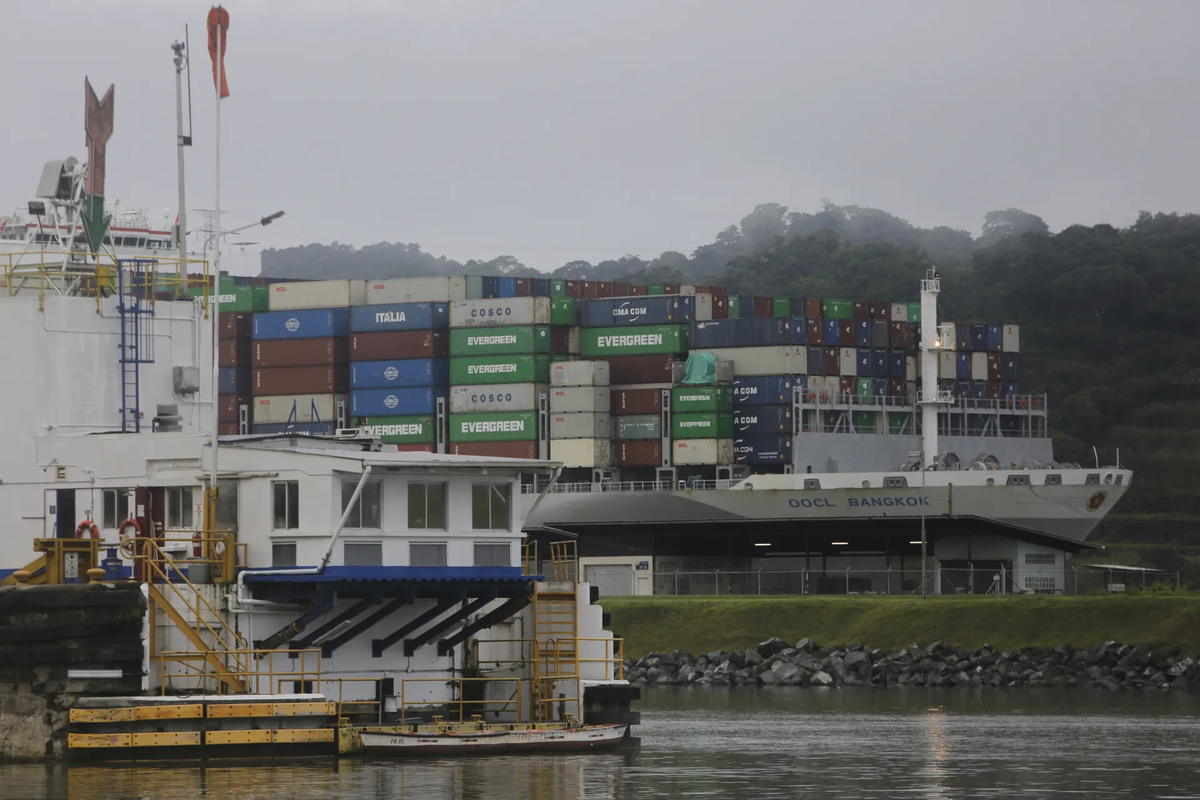Los aranceles que quiere imponer Donald Trump en su próximo mandato, afectará al canal de Panamá. Crédito: EFE/Carlos Lemos. Los aranceles que quiere imponer Donald Trump en su próximo mandato, afectará al canal de Panamá. Crédito: EFE/Carlos Lemos.