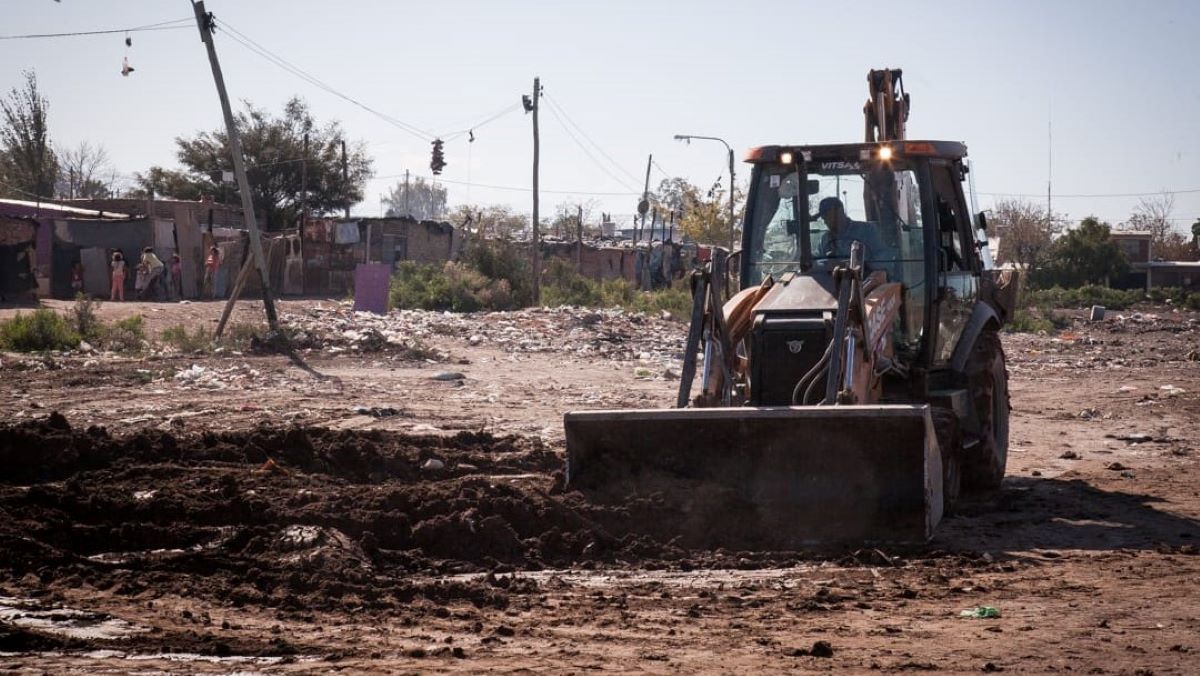 Los trabajos en El Borbollón ya comenzaron. Se construirán tres módulos.