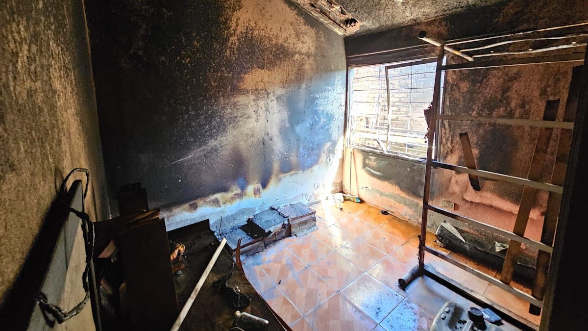 Algunas de las 40 familias del barrio La Favorita, perdieron gran parte de sus pertenencias. Algunas de las 40 familias del barrio La Favorita, perdieron gran parte de sus pertenencias.