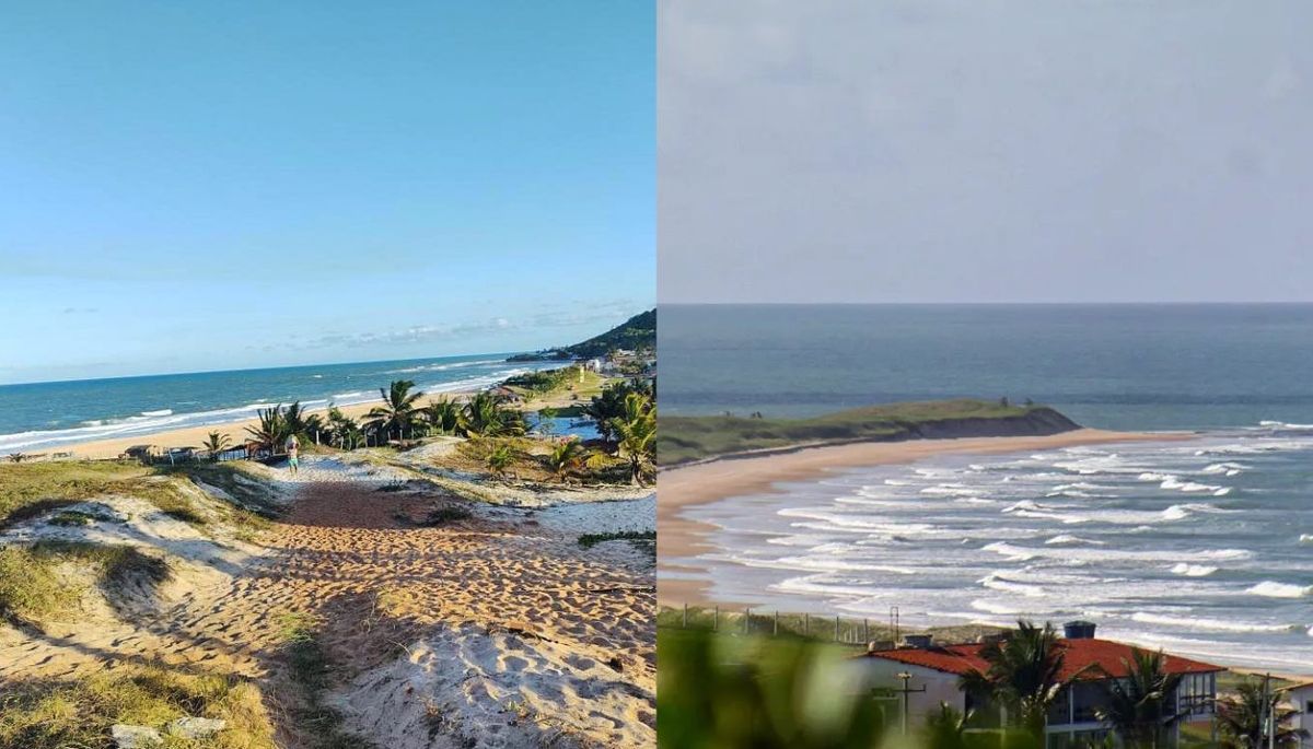 Ni Pipa ni Maceió: mar con olas, playas extensas y dunas llenas de vegetación