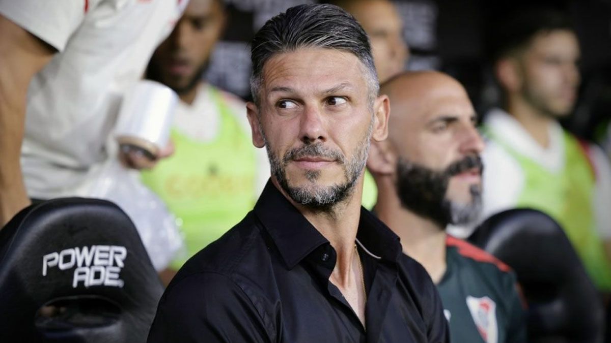 Martín Demichelis, el técnico de River.