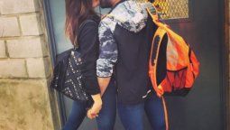 Festejos melosos de Juliana Giambroni y su novio por el cumplemes