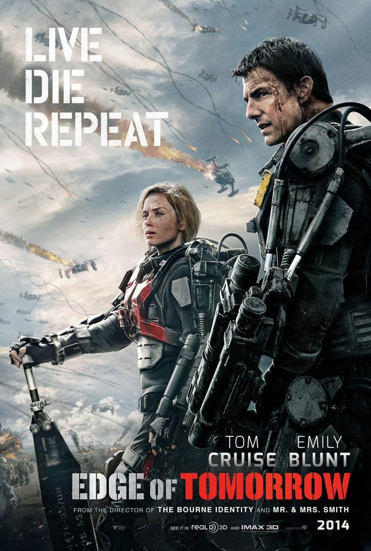 Gran película de acción. Es Al filo del mañana con el genial Tom Cruise, vía Max. Gran película de acción. Es Al filo del mañana con el genial Tom Cruise, vía Max. 