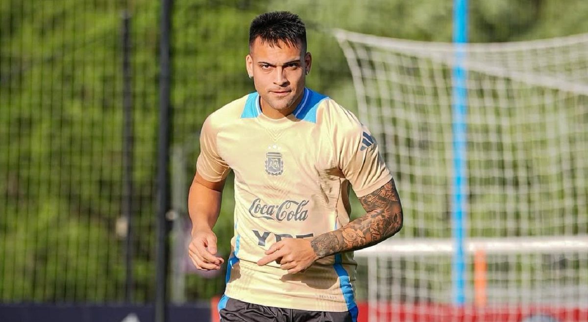 El Toro habló antes de sumarse a los entrenamientos de la Albiceleste.