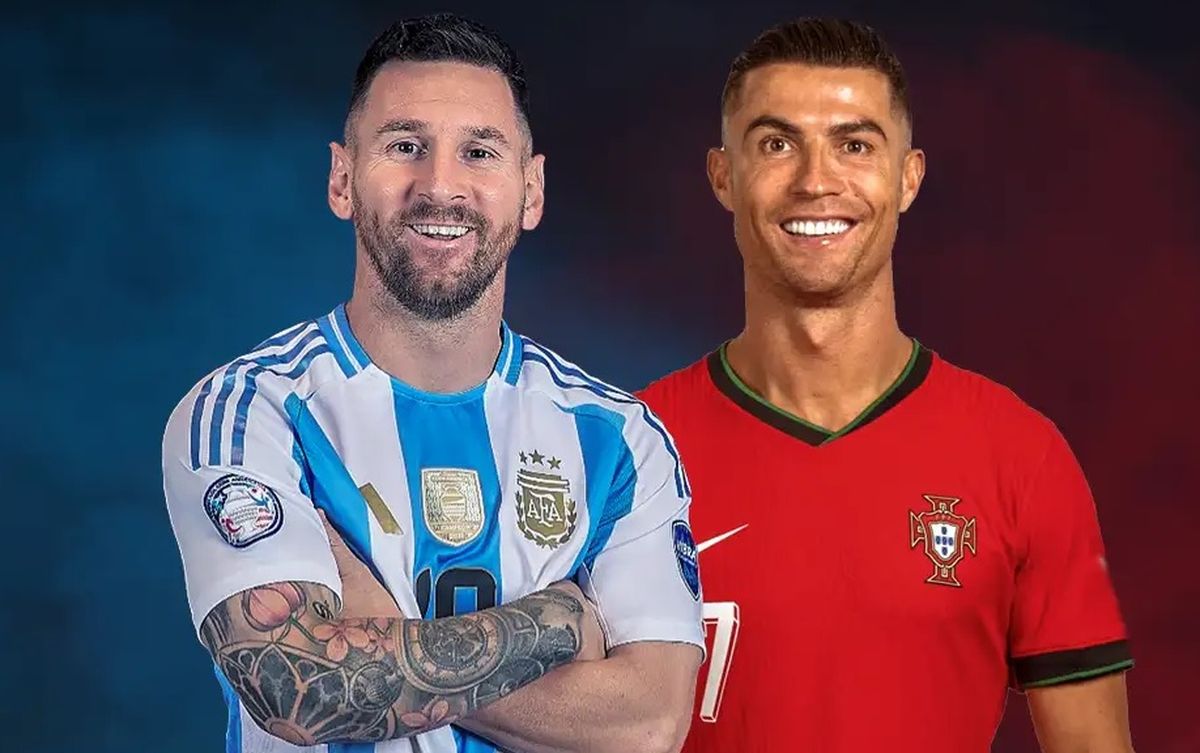 El neerlandés eligió a Maradona sobre Cristiano y Messi.