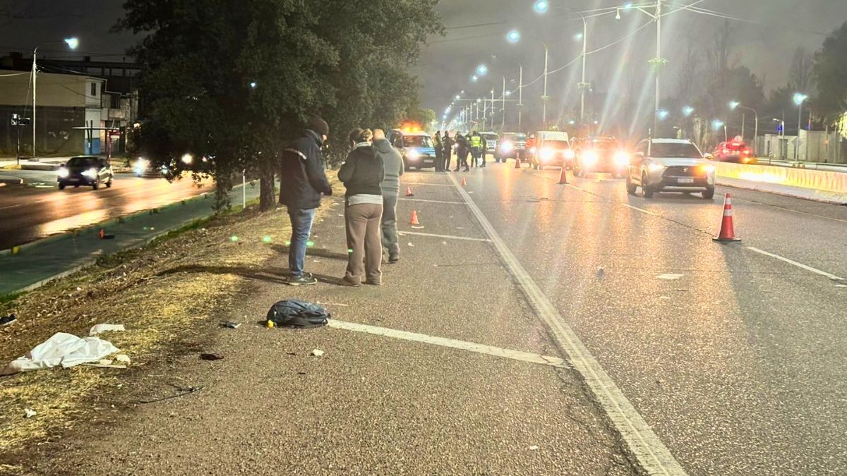 El accidente causó congestión sobre calle Paso en Maipú. Foto: Matías Pascualetti.
