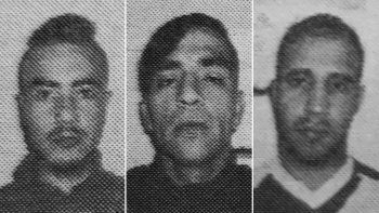Tres peligrosos asesinos fueron recapturados cuando intentaban escapar del penal