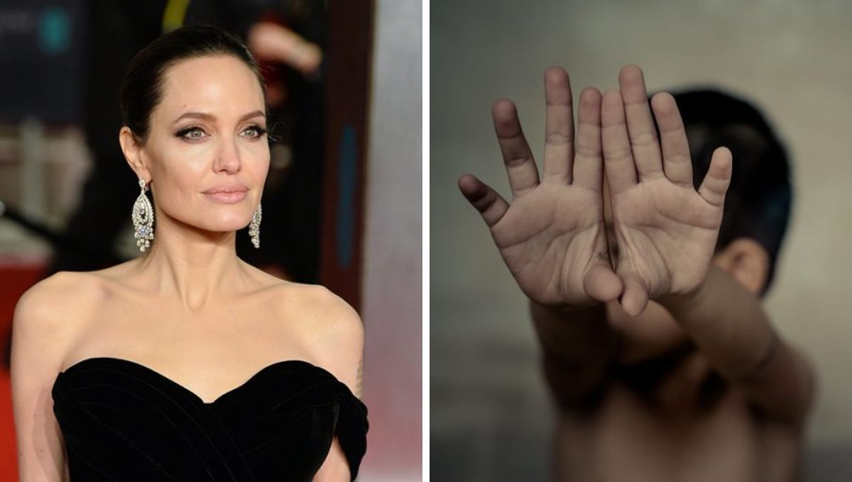 En la primera imagen tenemos a Angelina Jolie, nacida un día como hoy, y, por otro lado, tenemos el Día internacional de los Niños Víctimas Inocentes de Agresión. En la primera imagen tenemos a Angelina Jolie, nacida un día como hoy, y, por otro lado, tenemos el Día internacional de los Niños Víctimas Inocentes de Agresión.