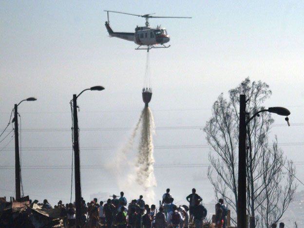 Mendoza prepara ayuda para las víctimas del incendio en Chile