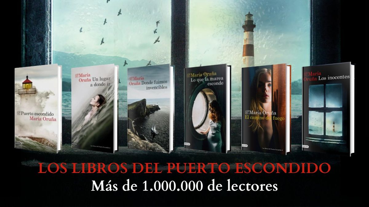 Los libros de María Oruña.