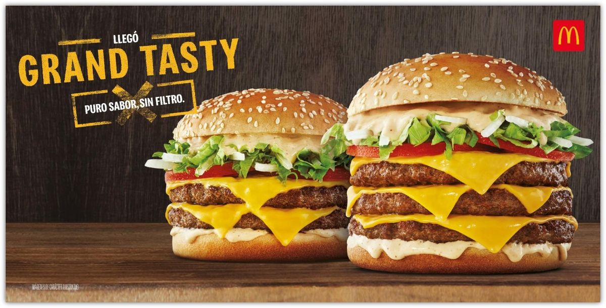 Vuelve la salsa Tasty: McDonalds anuncia el lanzamiento de la Grand Tasty,  puro sabor sin filtro