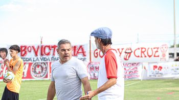 El lamento del Toti Arias tras su debut como entrenador de Huracán Las Heras