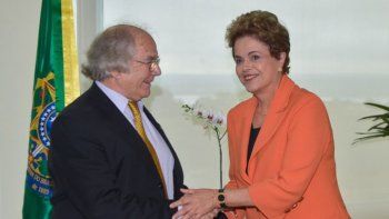 Pérez Esquivel con Rousseff: alertó por 