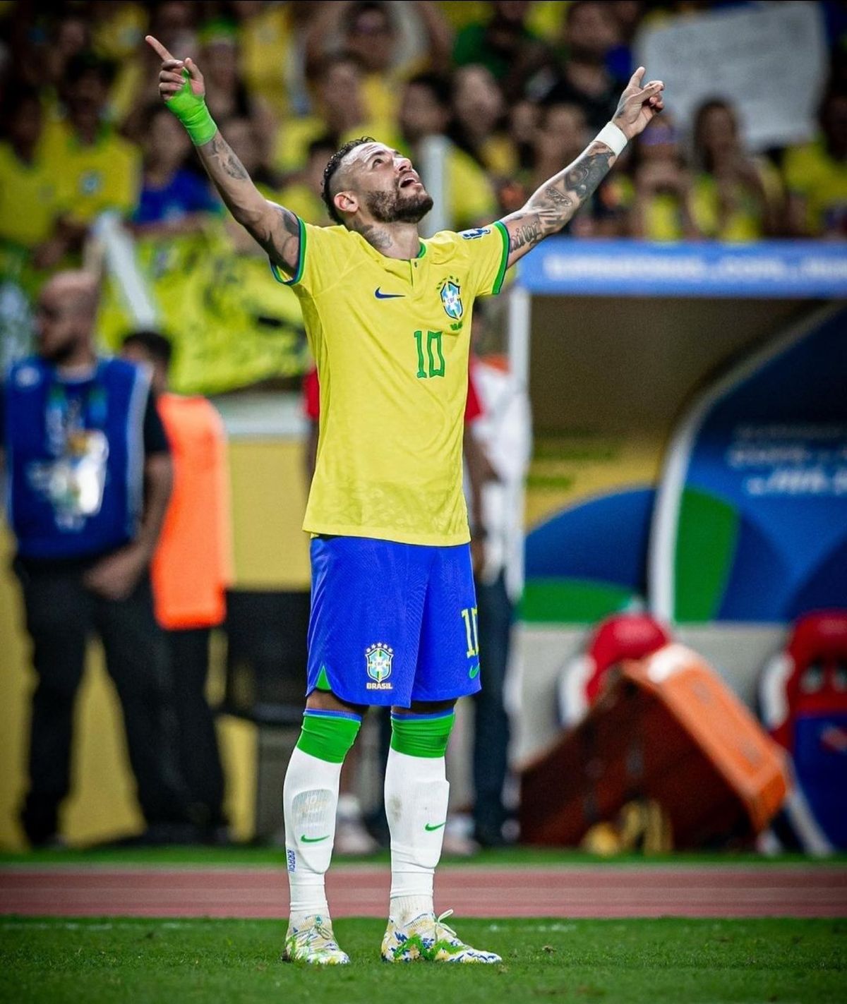 Neymar no estuvo presente en la goleada de la Selecci&oacute;n argentina ante Brasil.&nbsp;