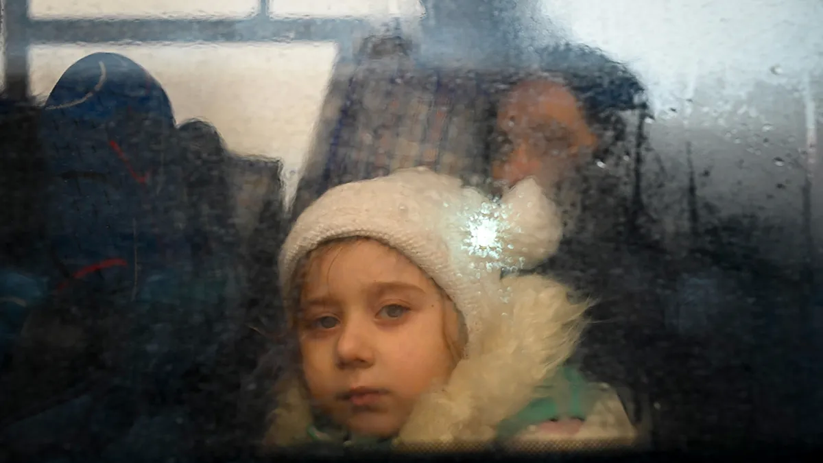 Guerra Rusia - Ucrania: millones de niños se han visto afectados por el conflicto.