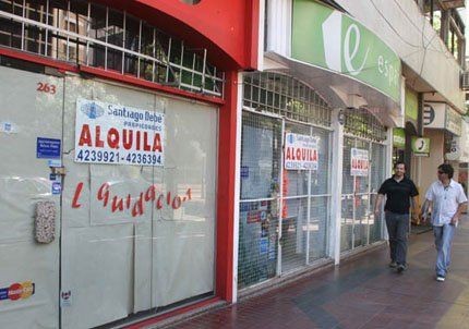 El 60% de los locales de las galerías comerciales cerraron