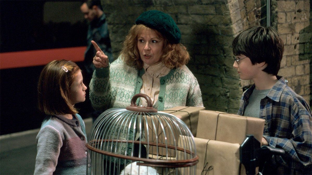Julie Walters interpretó a la querida Molly Weasley en la saga de películas de Harry Potter.