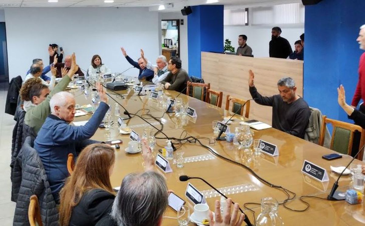 Momento en que el consejo superior de la Universidad Nacional de San Juan aprobó ser querellante contra Carlos Malatto. Momento en que el consejo superior de la Universidad Nacional de San Juan aprobó ser querellante contra Carlos Malatto.