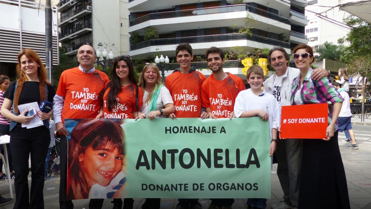Cada 29 de agosto en Argentina se conmemora el Día Nacional de la Persona Donante de Órganos, en recuerdo de Antonella Trivisonno Cada 29 de agosto en Argentina se conmemora el Día Nacional de la Persona Donante de Órganos, en recuerdo de Antonella Trivisonno