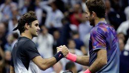 Federer: Del Potro jugó como un león