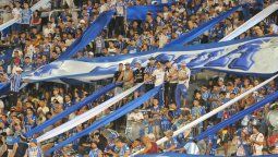 Muchos hinchas de Godoy Cruz viajaron a Buenos Aires para el partido con River