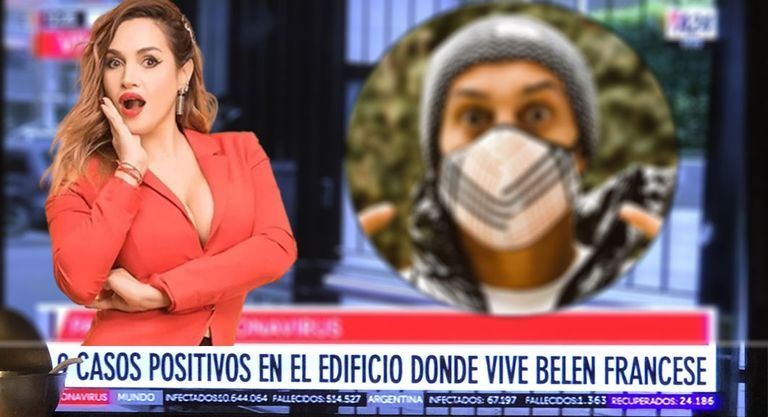 Belén Francese indignada,demandará a los vecinos de su edificio