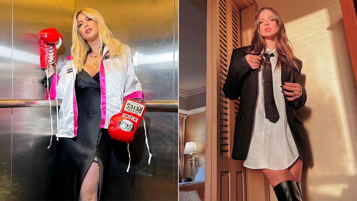 Se filtraron los chats que mantuvieron Wanda Nara y la China Suárez.