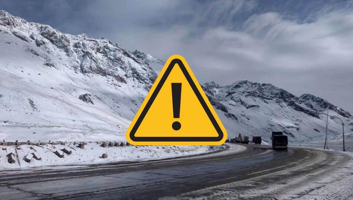 Evita viajar si los pasos a Chile se encuentran nevados