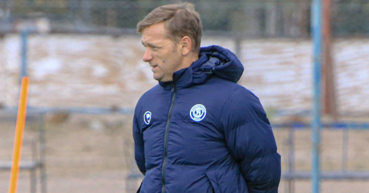 El DT de Independiente Rivadavia, Martín Cicotello.