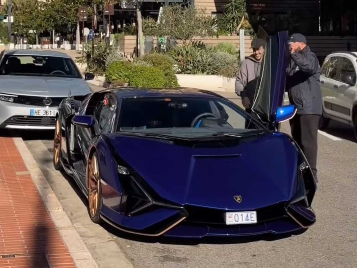 El nuevo Lamborghini de Fernando Alonso.