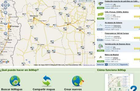 Crear y compartir mapas